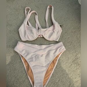 J. Crew Pale Pink Bikini - NWT